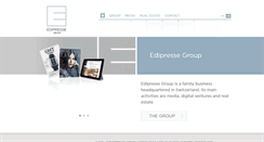 Desktop Screenshot of edipresse.com