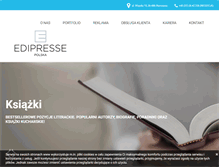 Tablet Screenshot of edipresse.pl